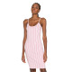 Karl Kani Γυναικείο φόρεμα Small Signature Pinstripe Dress